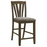 Canfield Counter Height Dining Side Chair Brown (Set of 2) | Brown | 109179