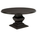 Twyla 60-inch Round Wood Dining Room Table Dark Cocoa | Brown | Dark Cocoa | 109230