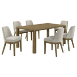 Castlewood 7-piece 71-inch Rectangular Dining Set Brown Oak | Brown | Brown Oak | 109351-S7