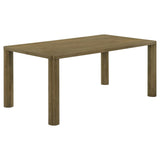 Castlewood 71-inch Rectangular Wood Dining Table Brown Oak | Brown | Brown Oak | 109351