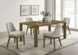 Castlewood 71-inch Rectangular Wood Dining Table Brown Oak | Brown | Brown Oak | 109351