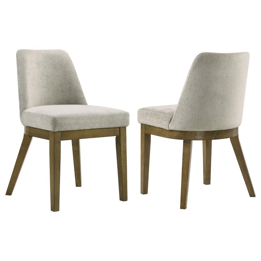 Castlewood Upholstered Side Chair Light Tan (Set of 2) | Beige | Light Tan | 109352