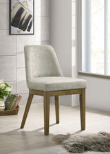 Castlewood Upholstered Side Chair Light Tan (Set of 2) | Beige | Light Tan | 109352