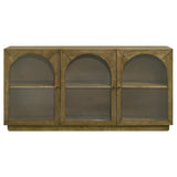 Castlewood 71-inch Dining Sideboard Buffet Server Brown Oak | Brown | Brown Oak | 109355