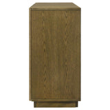 Castlewood 71-inch Dining Sideboard Buffet Server Brown Oak | Brown | Brown Oak | 109355