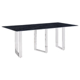 Desden 79-inch Rectangular Sintered Stone Dining Table Grey | Grey | Grey Marble | 109361
