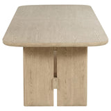 Kailani 110-inch Rectangular Wood Dining Table Beige Oak | Beige | Beige Oak | 109381