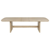 Kailani 110-inch Rectangular Wood Dining Table Beige Oak | Beige | Beige Oak | 109381