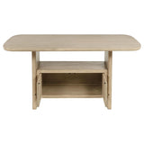 Kailani 7-piece Wood Counter Height Dining Set Beige Oak | Full | Beige | Beige Oak | 109388-S7