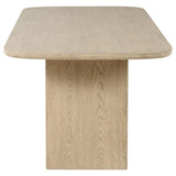Kailani Cane Counter Height Storage Dining Table Beige Oak | Beige | Beige Oak | 109388