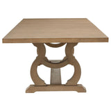 Brockway 104-inch Extension Leaf Dining Table Barley Brown | Brown | Barley Brown | 110291