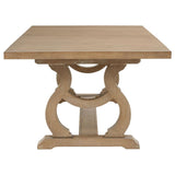 Brockway 104-inch Extension Leaf Dining Table Barley Brown | Brown | Barley Brown | 110291