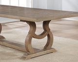 Brockway 104-inch Extension Leaf Dining Table Barley Brown | Brown | Barley Brown | 110291