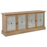Brockway 4-door Dining Sideboard Buffet Cabinet Barley Brown | Full | Brown | Barley Brown | 110295