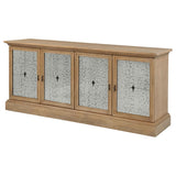 Brockway 4-door Dining Sideboard Buffet Cabinet Barley Brown | Full | Brown | Barley Brown | 110295