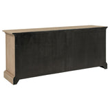 Brockway 4-door Dining Sideboard Buffet Cabinet Barley Brown | Full | Brown | Barley Brown | 110295