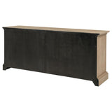 Brockway 4-door Dining Sideboard Buffet Cabinet Barley Brown | Full | Brown | Barley Brown | 110295
