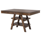 Dewey Rectangular 60-inch Counter Height Dining Table Walnut | Brown | Walnut | 115208