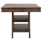 Dewey Rectangular 60-inch Counter Height Dining Table Walnut | Brown | Walnut | 115208