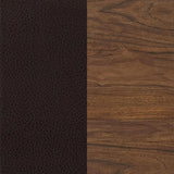 Dewey Upholstered Counter Chair Walnut (Set of 2) | Brown | Walnut | 115209