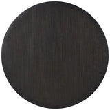 Leandro 60-inch Round Dining Table Burnished Black | King | Black | Burnished Black | 115390