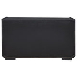 Leandro 2-drawer Dining Sideboard Server Burnished Black | Black | Burnished Black | 115395