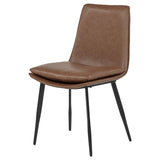 Ortega Upholstered Dining Side Chair Coffee (Set of 2) | Brown | Coffee | 115472