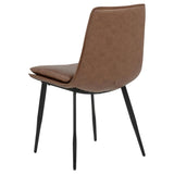 Ortega Upholstered Dining Side Chair Coffee (Set of 2) | Brown | Coffee | 115472