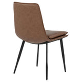 Ortega Upholstered Dining Side Chair Coffee (Set of 2) | Brown | Coffee | 115472