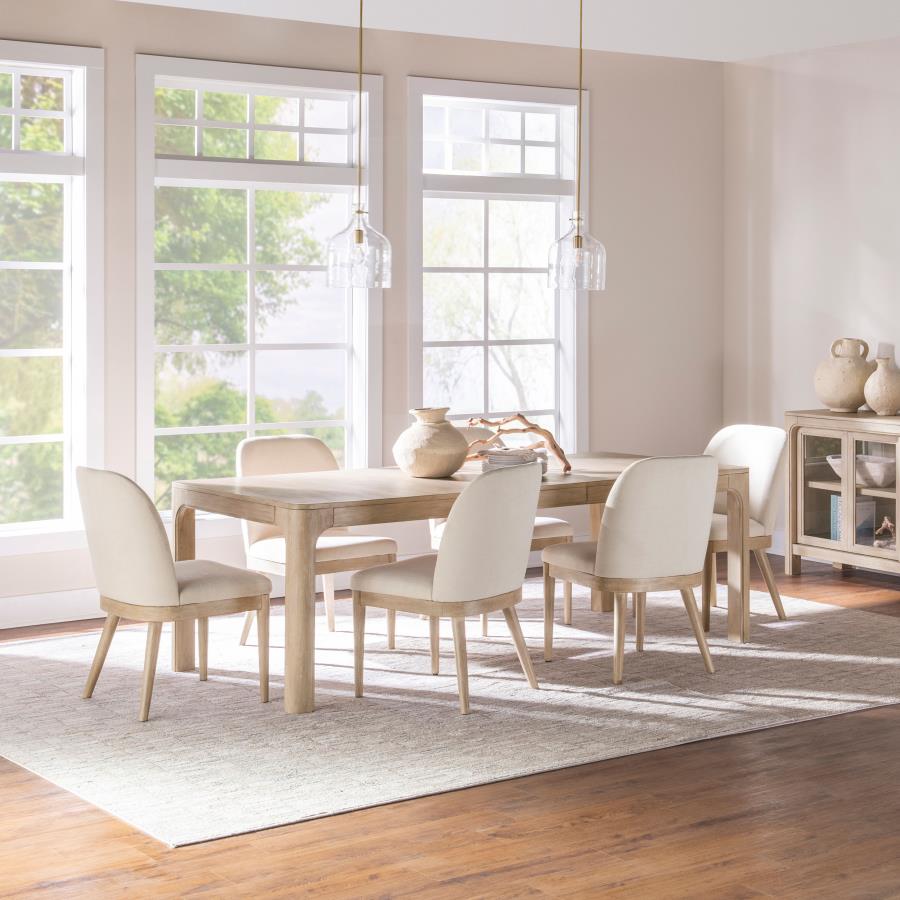 Solano 7-piece Extension Table Dining Set Weathered Mango | Brown | Weathered Mango | 115501-S7