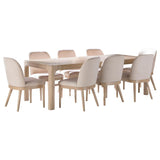 Solano 9-piece Extension Table Dining Set Weathered Mango | Brown | Weathered Mango | 115501-S9