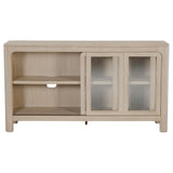 Solano Sliding Door Dining Sideboard Server Weathered Mango | Brown | Weathered Mango | 115505