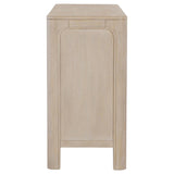 Solano Sliding Door Dining Sideboard Server Weathered Mango | Brown | Weathered Mango | 115505