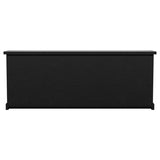 Florence 4-door Dining Sideboard Buffet Distressed Black | Full | Black | Distressed Black | 115535