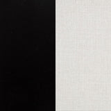 Baney Fabric Upholstered Dining Side Chair Cream and Black | Beige | Cream / Black | 115572