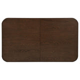 Faulkner 84-inch Extension Wood Dining Table Brown Oak | Brown | Brown Oak | 115601