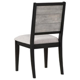 Elodie 7-piece Rectangular Extension Leaf Dining Set Black | Black | 121221-S7