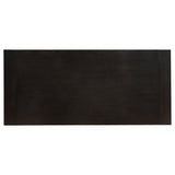 Phelps 123-inch Extension Leaf Dining Table Distressed Noir | Black | Distressed Noir | 121231