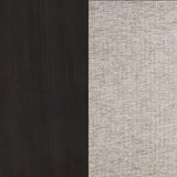 Phelps Upholstered Dining Side Chair Tan Distressed Noir (Set of 2) | Beige | Tan / Distressed Noir | 121232