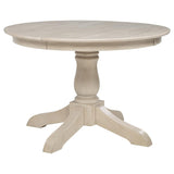 Orrison Oval 62-inch Wood Extension Leaf Dining Table Linen | Beige | Linen | 121261