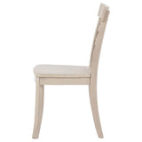 Orrison Ladder Back Dining Side Chair Linen (Set of 2) | Beige | Linen | 121262