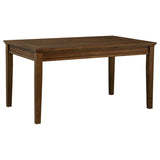 Atwood Rectangular Wood Dining Table Warm Brown | Brown | Warm Brown | 121761