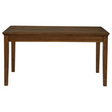 Atwood Rectangular Wood Dining Table Warm Brown | Brown | Warm Brown | 121761