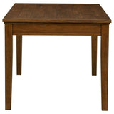 Atwood Rectangular Wood Dining Table Warm Brown | Brown | Warm Brown | 121761