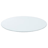Paxton 5-piece Round Glass Top Counter Height Dining Set Beige | Brown | Brown / Beige | 122178-S5BGE