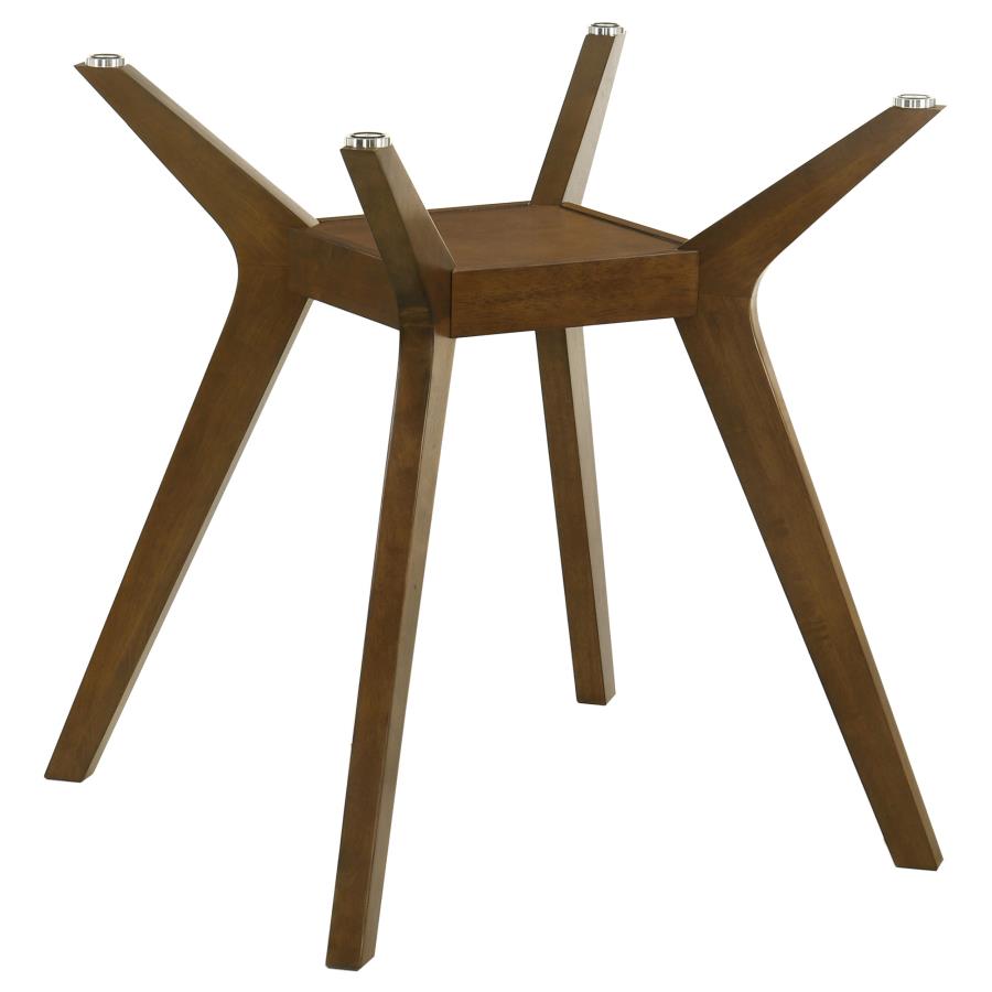 Paxton Square Wood Counter Height Dining Table Base Brown | King | Brown | 122178