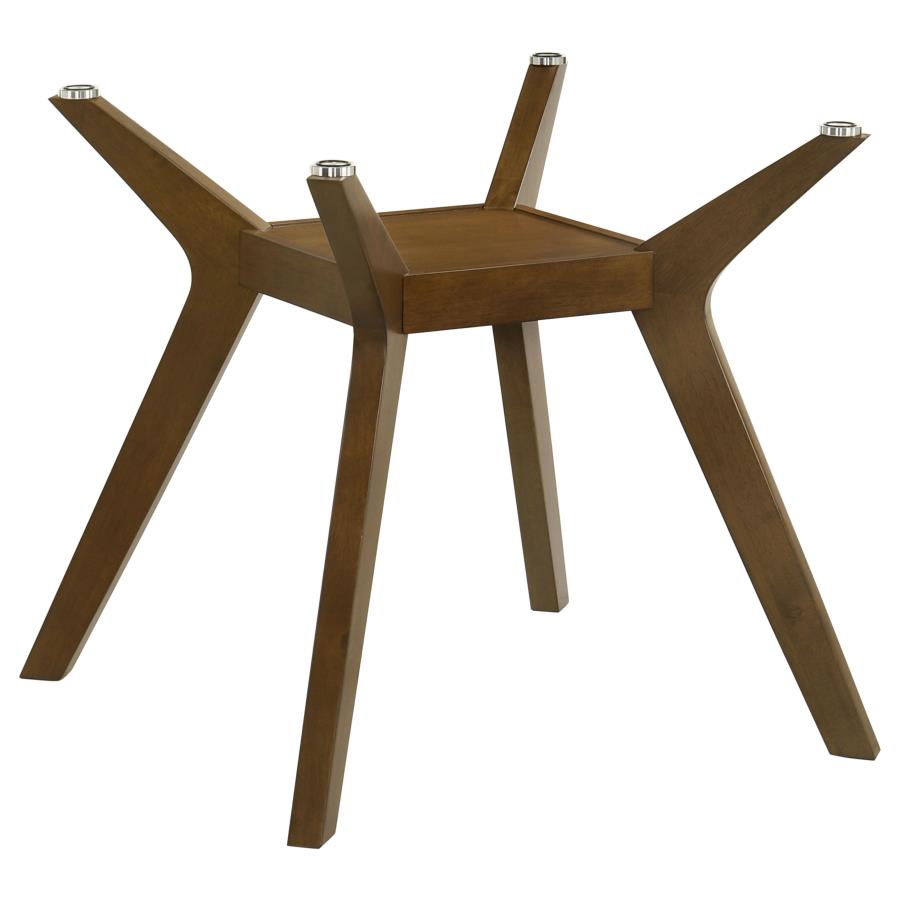 Paxton Square Wood Dining Table Base Brown | Brown | 122180