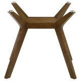 Paxton Square Wood Dining Table Base Brown | Brown | 122180