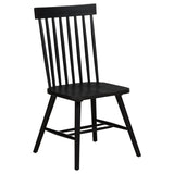 Andrews 5-piece Round Dining Table Set Light Ash and Black | Beige | Light Ash / Black | 122500-S5B