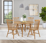 Andrews 48-inch Round Wood Dining Room Table Light Ash | Beige | Light Ash | 122500